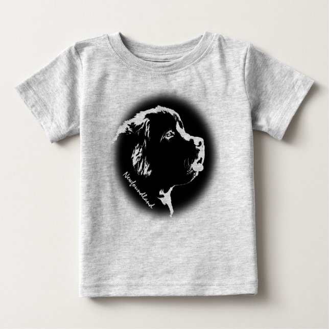 Toddler Newfoundland Chien Sweat - shirt à capuche (Devant)