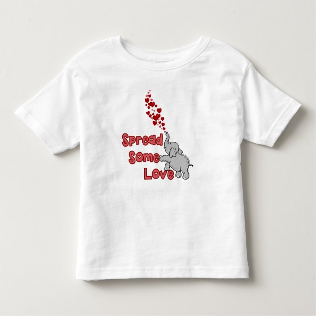 Toddler T-Shirt - Répandez Un Peu D'Amour (Devant)