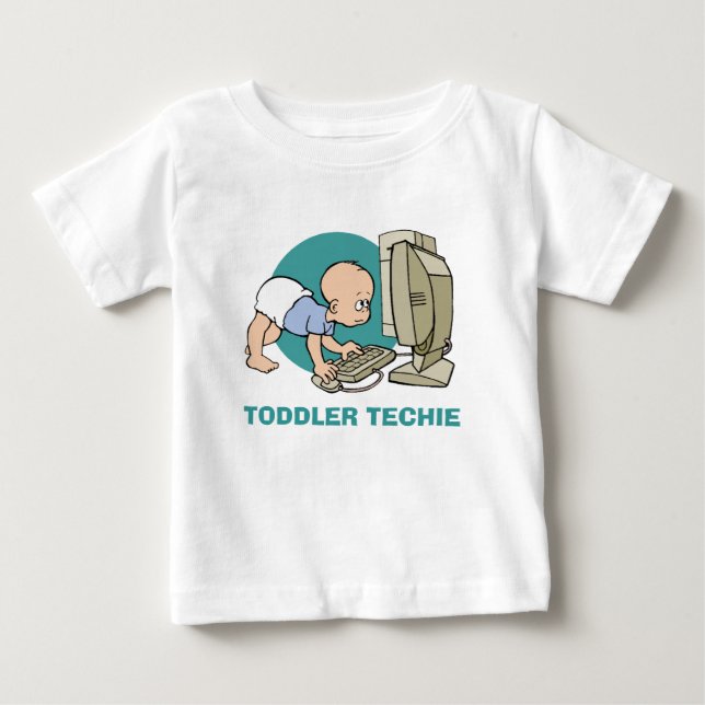 TODDLER TECHNOLOGIE T SHIRT ODER (Vorderseite)
