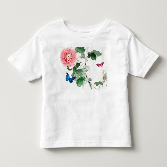 TODDLERS JAPANESISCHER DRUCK KLEINKIND T-SHIRT (Vorderseite)