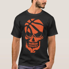 Todesbasketball 2 Skull-Sportlogo 1205 T-Shirt