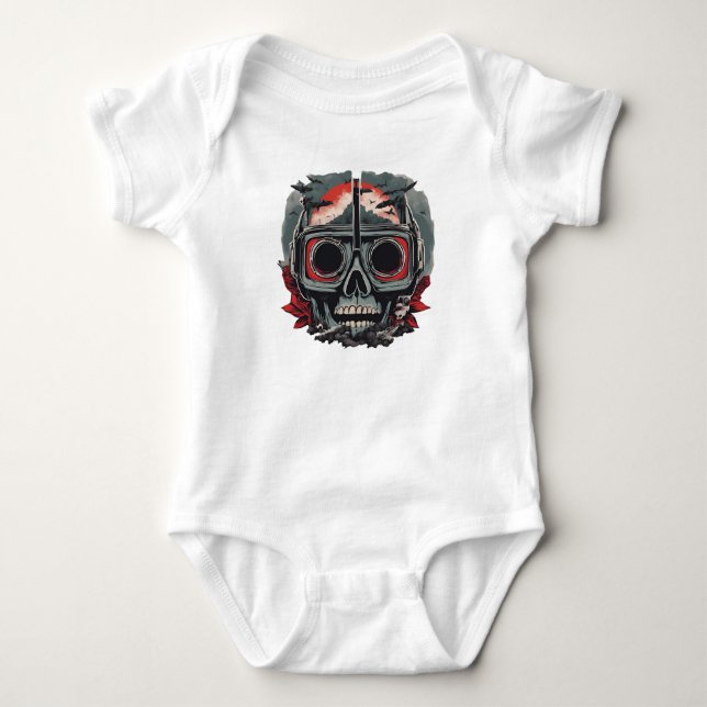Todesdschungel Baby Strampler (Vorderseite)