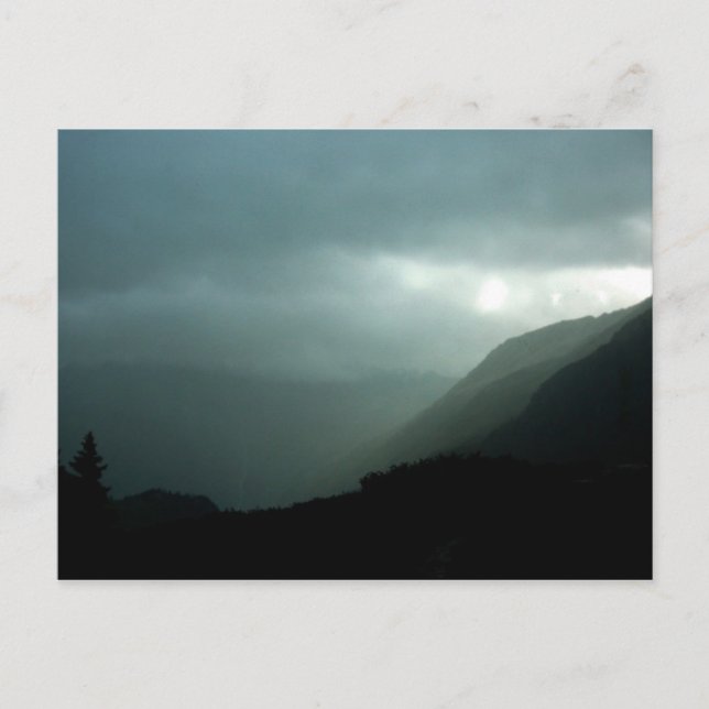 TODESERFAHRUNG POSTKARTE (Vorderseite)