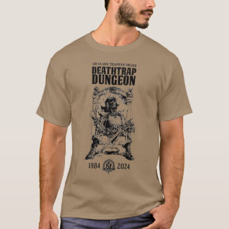 Todesfalle Dungeon Skeleton Krieger T - Shirt (Dun