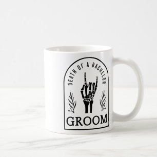 Todesfeier eines Junggesellen Gothic-Hochzeit Jung Kaffeetasse