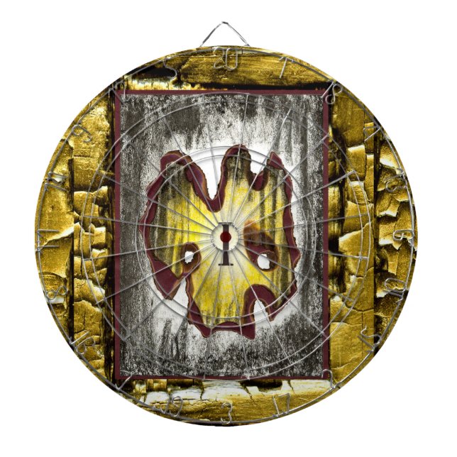 Todesgel Dartscheibe (vorne)