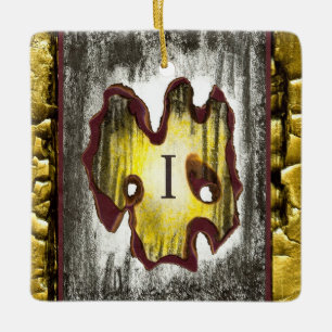 Todesgel Keramikornament