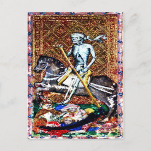 Todeskarte Postkarte