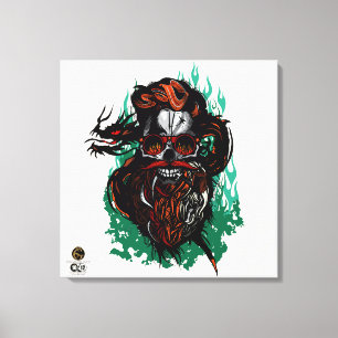 Todeskopf G-Skulls Renegade Series 10 of 12 Leinwanddruck