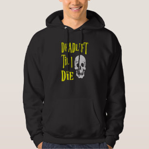 Todeslift bis I Die - Skull Gym Weightlift Hoodie