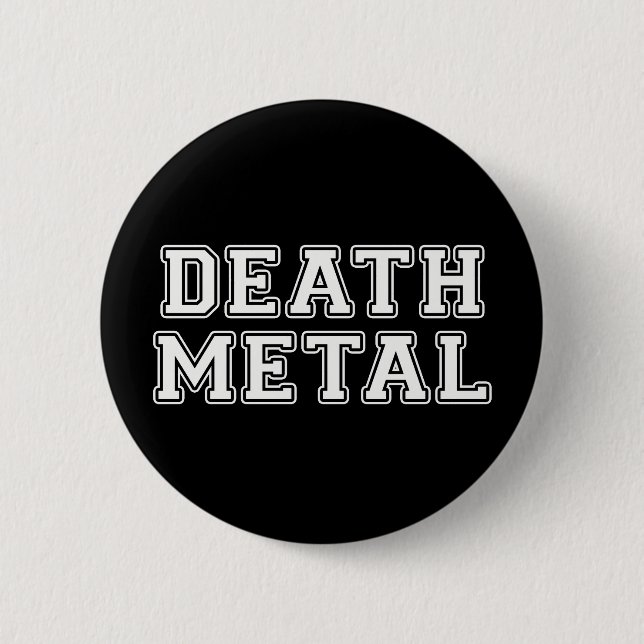 Todesmetall Button (Vorderseite)