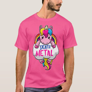 Todesmetall-Einhorn für Liebe von Schwermetall T-Shirt