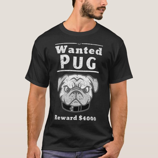 Todesmetall-Mops T-Shirt (Vorderseite)