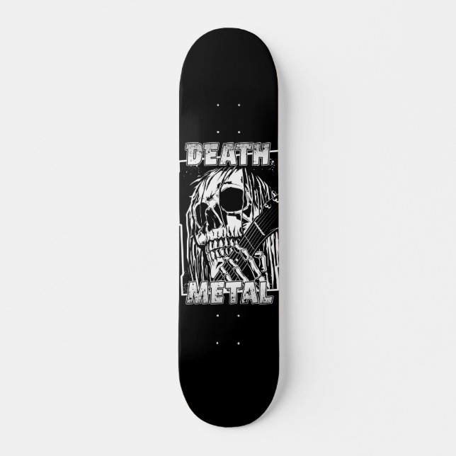 Todesmetall Skateboard (Vorne)