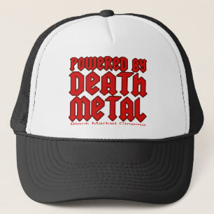 TODESmetallhut Truckerkappe