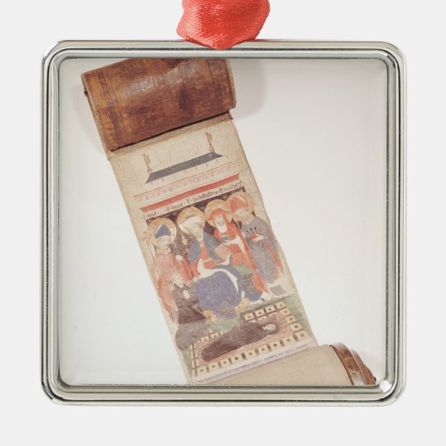 Todesrolle, 1406 silbernes ornament (Vorne)