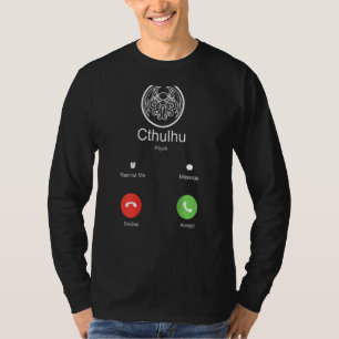 Todesruf des Cthulhu-Monsters Mythos Goth Cthulhu T-Shirt