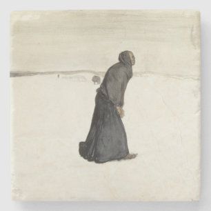 Todesspaziergang (von Magnus Enckell) Steinuntersetzer