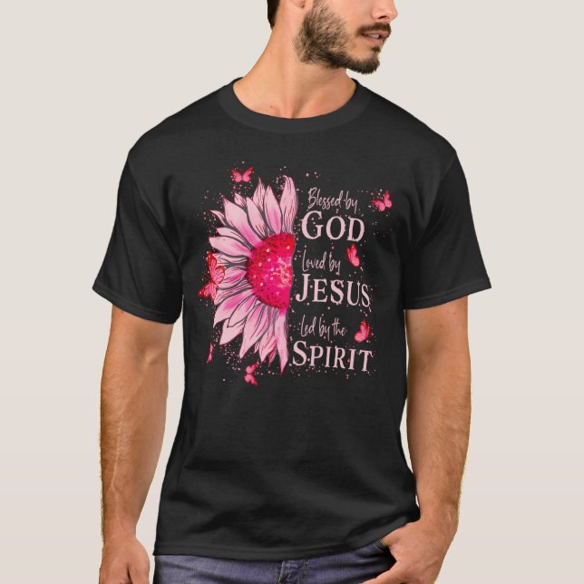 Todesstoß Jesus I Christlich Weightlift Funny Way T-Shirt (Vorderseite)