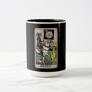 Todestarot Zweifarbige Tasse