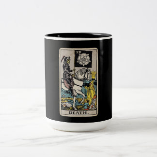 Todestarot Zweifarbige Tasse