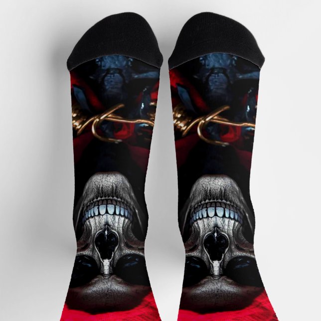 Todesumhang  socken (Oben)