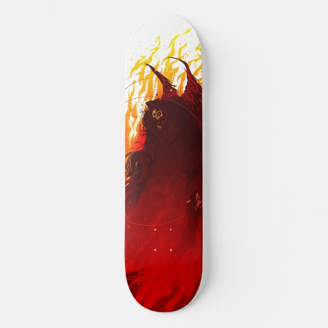 Todeswand Skateboard (Vorderseite)