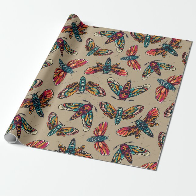 Todetraume Geschenkpapier (Ungerollt)