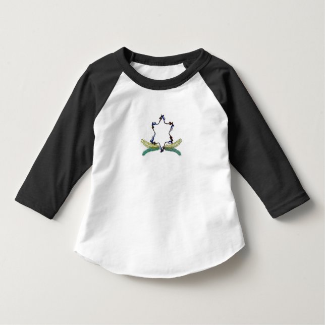 TODLER WAPPEN RAGLAN T-Shirt (Vorderseite)