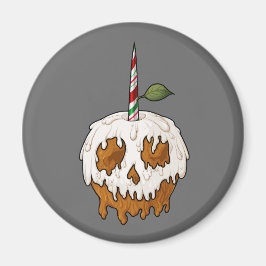 Tödlich Sweet Caramel Apple Skull Magnet