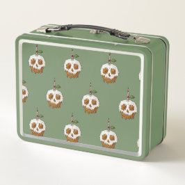 Tödlich Sweet Caramel Apple Skull Metall Brotdose