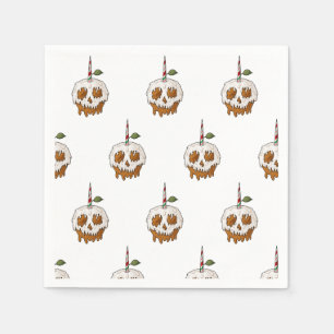 Tödlich Sweet Caramel Apple Skull Serviette