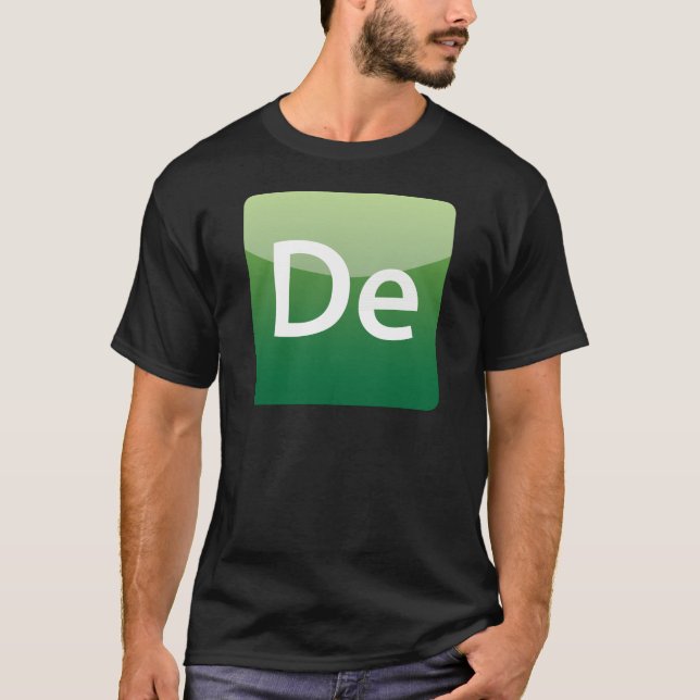 Tödliche Biogefährdung Favicon T-Shirt (Vorderseite)
