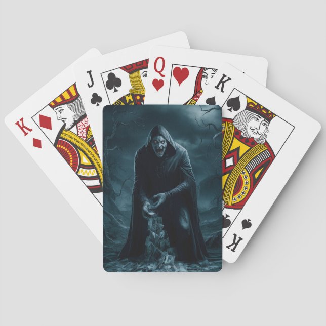 Tödliche Karten Spielkarten (Rückseite)
