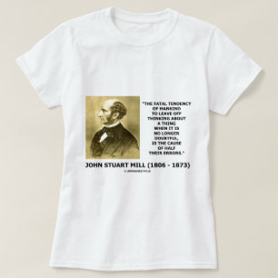 Tödliche Tendenz-denkende Ursache der Hälfte ihr T-Shirt