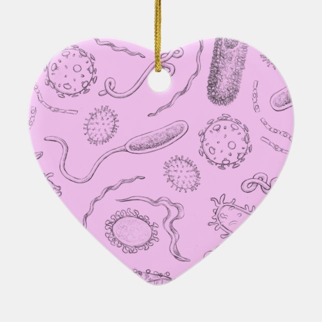 Tödlicher Entwurf Keramik Ornament (Hinten)