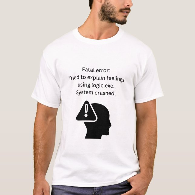 Tödlicher Fehler 404 T-Shirt (Vorderseite)