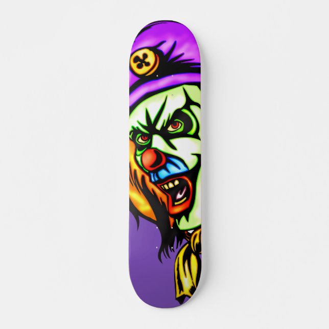 Tödlicher schlechter Clown Skateboard (Vorne)