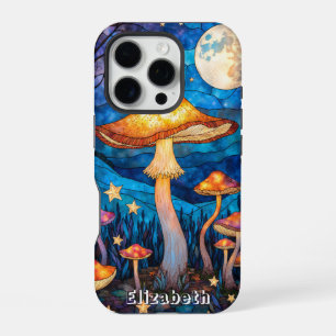 Tödlicher Schleierling Mondlicht Wald iPhone 16 Pro Hülle