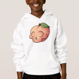 Tödlicher Sweet Skull Peach Hoodie