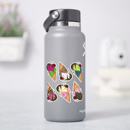 Tödliches Sweet Skull Ice Cream Sticker Set
