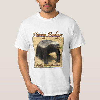 Tödliches wildes Honig-Dachs-Shirt T-Shirt