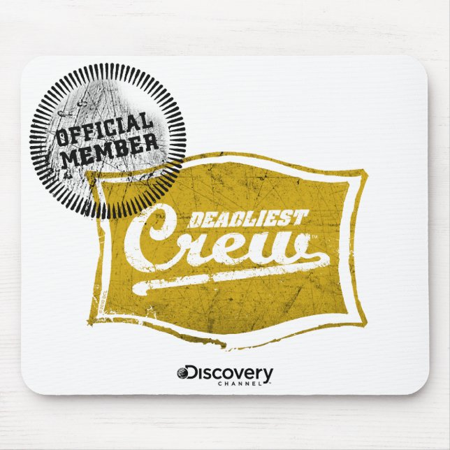 Tödlichstes Crew-Mitglied Mousepad (Vorne)