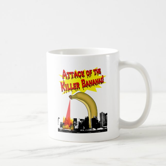 Tödlliche Bananen! Kaffeetasse (Rechts)