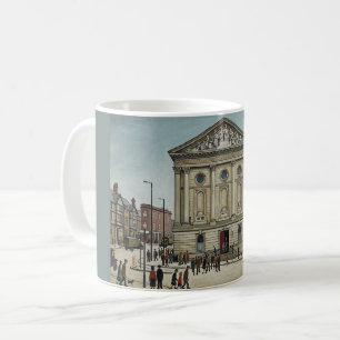Todmorden Rathaus im Lowry-Stil Kaffeetasse