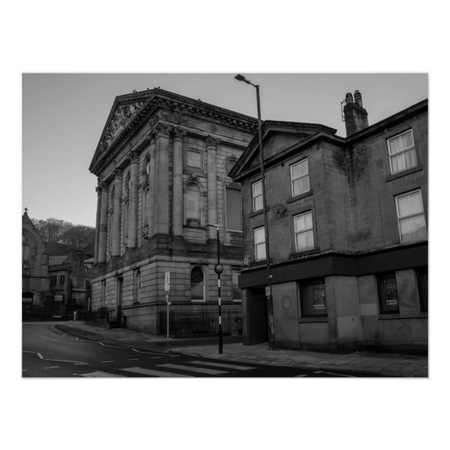Todmorden Town Hall Poster (Vorderseite)