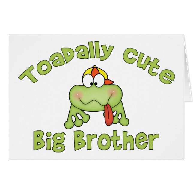 TodNiedliche Big Brother Blank Card (Vorderseite (Horizontal))