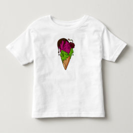 Todsüße Berry Skull Ice Cream Kleinkind T-shirt