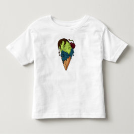 Todsüße Mystery Skull Ice Cream Kleinkind T-shirt