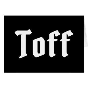 Toff-Karte